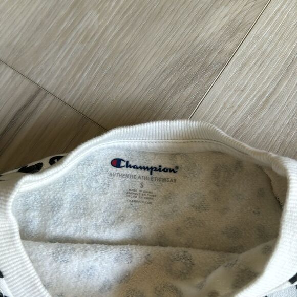 Champion Heritage Girls Classic Fleece Pullover Crewneck Sweatshirt Small - Picture 5 of 6